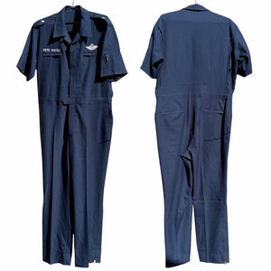 Vintage US Air Force Party Suit - 1 Star General Military Flight Suit Overalls